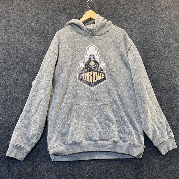 Purdue Boilermakers Hoodie Sweatshirt Pullover Men's XL Champion - Picture 8 of 10